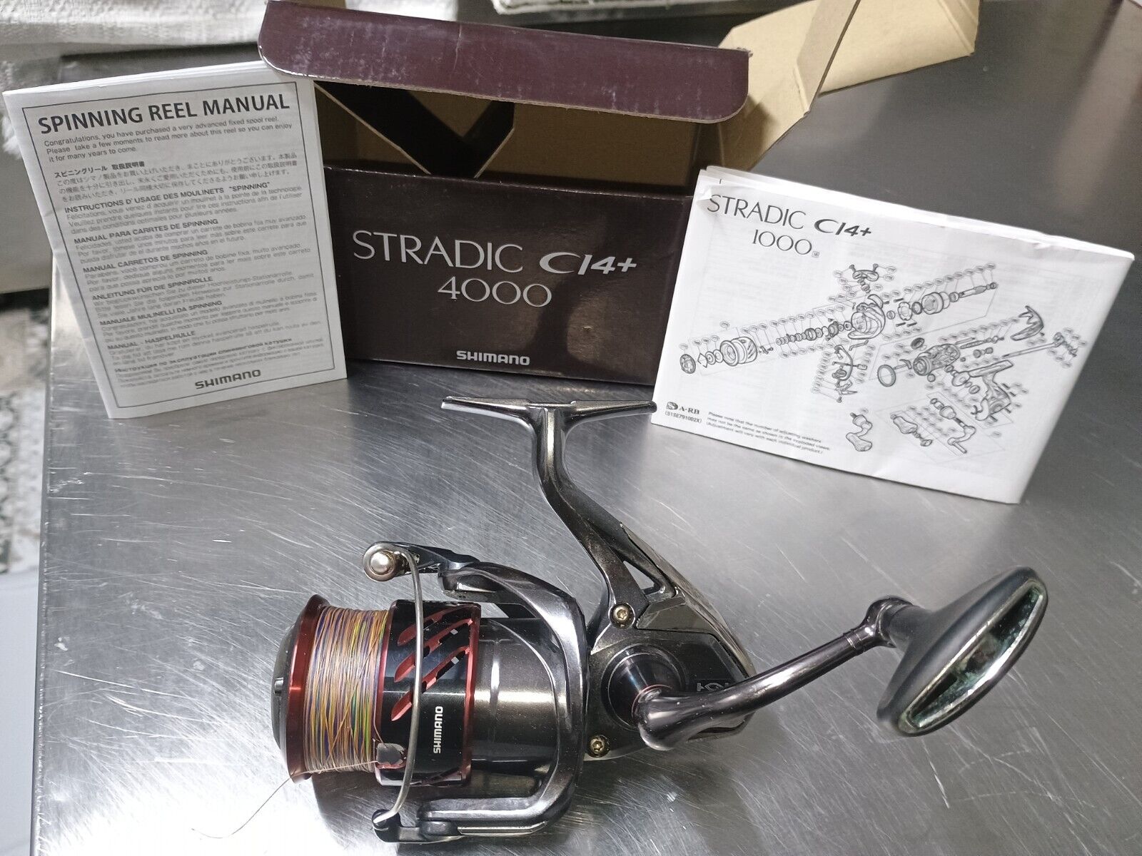 mulinello spinning shimano Stradic CI4+