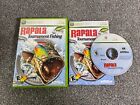 Rapala Tournament Fishing Microsoft Xbox 360 Game NTSC COMPLETE Manual RARE