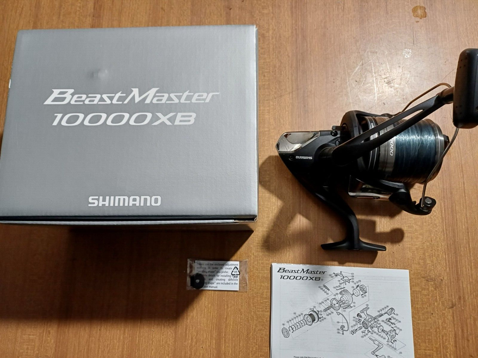 MULINELLO SURFCASTING SHIMANO BEASTMASTER 10000XB - USATO POCO - PERFETTO !